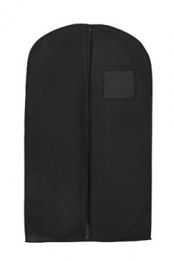 New Breathable 54″ Suit/Dress Black Garment Bag by BAGS FOR LESS