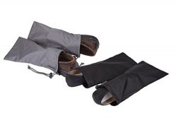 Travelon 2 Pairs of 2 Shoe Covers, Black