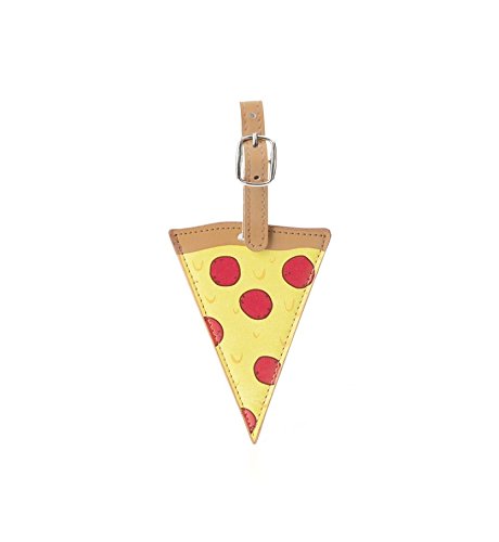 Kikkerland Luggage Tag, Pizza (TT36)