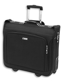 London Fog Buckingham 44″ Wheeled Garment Bag, Black