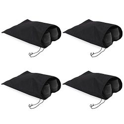 Portable Travel Shoe Bags, Bukm High-Grade Nylon Storage Shoe Bag with Drawstring For Men and Wo ...