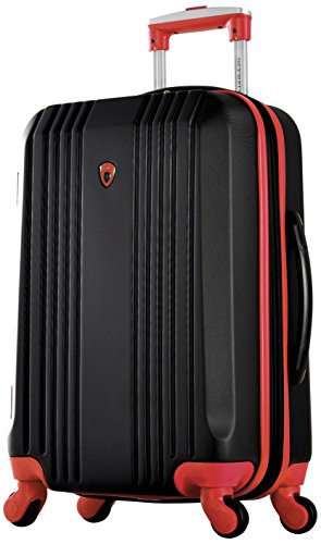 Olympia Apache Ii 21″ Carry-on Spinner, Black+Red