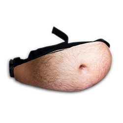 Dad Bag Fanny Pack Fake Beer Belly Zipper Waist Bag Traveling Bum Bag