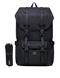 Kaukko Laptop Outdoor Backpack, Travel Hiking& Camping Rucksack Pack, Casual Large College S ...