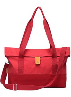 Travel Tote Bag, AMBER & ASH Laptop Tote Shoulder Handbag Water Resistant Shopping Luggage B ...