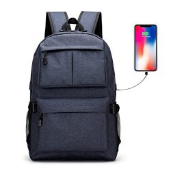 Business Laptop Backpack, Viyear Lightweight Daypack with USB Charging Port Fit 15.6 Inch Comput ...