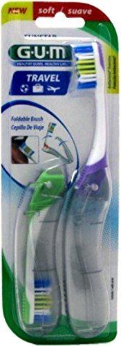 Travel Folding Soft Toothbrush (2 Pack)