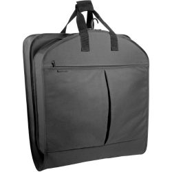 WallyBags 40-inch Suit Length, Carry-On Garment Bag with Two Pockets