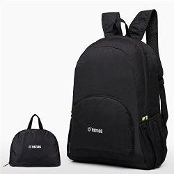 Teammao Foldable Backpack Lightweight Travel Backpack Outdoor Waterproof Schoolbag Shoulder Bag  ...