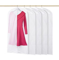 Titan Mall 54″ Organize Travel Garment Bag Suit Bags Zipper Garment Covers Set of 5