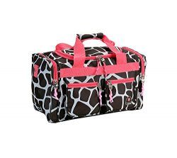 Rockland Luggage 19 Inch Tote Bag, Pink Giraffe, One Size