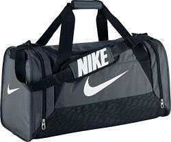 Nike Brasilia 6 Duffel Medium Flint Grey/Black/White Size Medium