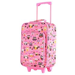 Olympia Kids 17 Inch Carry-On Luggage, Pink, One Size