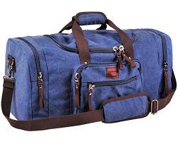 Dream Hunter Canvas/Weekender/Travel/Duffel Bag for Men’s, Blue