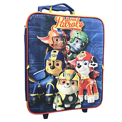 Nickelodeon Boys’ Paw Patrol 3pc Luggage Set, Blue