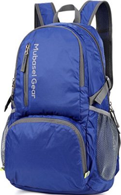 Backpack – Lightweight Backpacks for Travel Hiking – Daypack for Women Men (Blue)