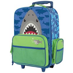 Stephen Joseph Classic Rolling Luggage, Shark