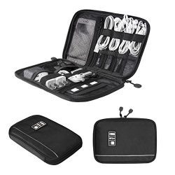 BAGSMART Travel Universal Cable Organizer Electronics Accessories Cases For Various USB, Phone,  ...