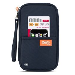 RFID Travel Passport Wallet, Family Passport Holder, Waterproof Document Organizer by FLYNOVA| T ...