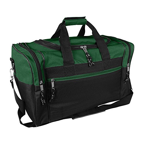 17" Blank Duffle Bag Duffel Bag Travel Size Sports Durable Gym Bag