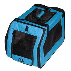 Pet Gear Signature Pet Car Seat & Carrier for cats and dogs up to 20-pounds, Aqua