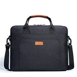 Laptop Shoulder Bag, KALIDI 17.3 Inch Notebook Briefcase Messenger Bag for Dell Alienware / Macb ...