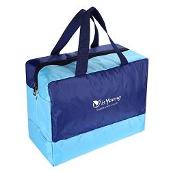 isYoung Wet and Dry Bag Baby Diaper Bag – Come with Dry Section, Wet Section, Shoe Section ...