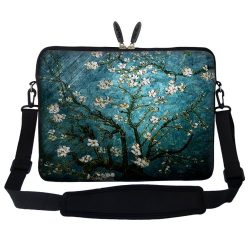 Meffort Inc 15 15.6 inch Neoprene Laptop Sleeve Bag Carrying Case with Hidden Handle and Adjusta ...