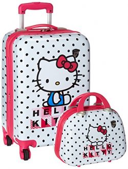 Heys Girls’ Spinner and Beauty Case, Hello Kitty