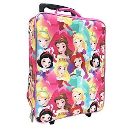 Disney Girls’ Princess 3 Pc Luggage Set, Pink
