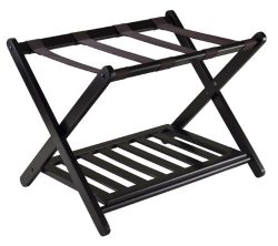 Winsome 92436  Luggage Rack with Shelf