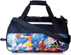 adidas Women’s Squad III Duffel Bag, One Size, Collegiate Navy/Jodo/White