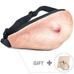 Dad Bag Fanny pack-Men Beer Belly Waist Packs,Cell phone holder