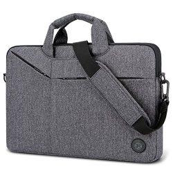 Laptop Bag,BRINCH Slim Water Resistant Laptop Messenger Bag Portable Laptop Sleeve Case Shoulder ...