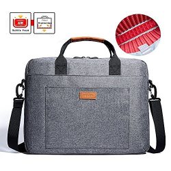 Laptop Bag, KALIDI 17.3 Inch Notebook Briefcase Messenger Bag for Dell Alienware / Macbook / Len ...