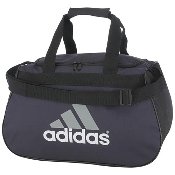 Adidas Gear Up Diablo Small Duffel Bag Black/Grey Logo