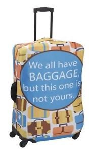 American Tourister Luggage Cover “We all have baggage” Fits 24″ to 27″ S ...