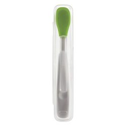 OXO Tot On-the-Go Feeding Spoon with Travel Case- Green