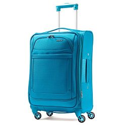 American Tourister Ilite Max Softside Spinner 25, Light Blue