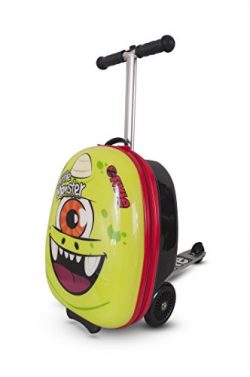 Zinc Flyte Kids Luggage Scooter 18″ – Sid the Cyclops aka  18″ Midi Cyclops- Green