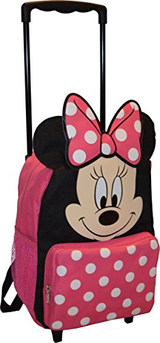 Disney Minnie Mouse 14″ Softside Rolling Backpack
