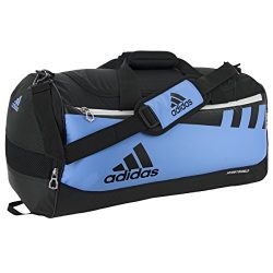 adidas Team Issue Duffel Bag, Collegiate Light Blue, Small