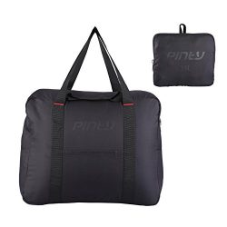Pinty Foldable Travel Duffel Bag, Packable Storage Carry on Tote Bag, Lightweight Luggage Bag fo ...