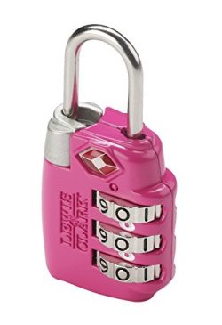 Lewis N. Clark Travel Sentry Large 3Dial Combo Lock, Pink, One Size