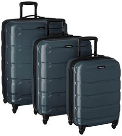 Samsonite 68311-2824 Omni PC Hardside Spinner  20 24 28,  Teal,  3 Piece Set