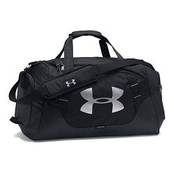 Under Armour Undeniable 3.0 Medium Duffle Bag, Black/Black, One Size