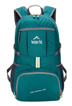 Venture Pal Lightweight Packable Durable Travel Hiking Backpack Daypack (Army Green)
