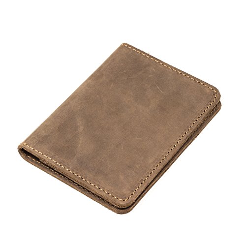 Pegai Passport Wallet, Distressed Leather Travel Wallet, Passport Holder, Passport Cover – ...