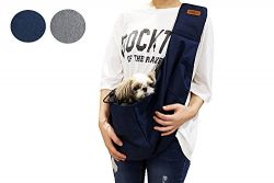 RETRO PUG Pet Sling Carrier Bag-Purse-Front pack-Easy Shoulder Strap Adjustable- Comfortable-Var ...