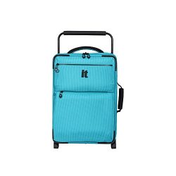 it luggage World’s Lightest Los Angeles 21.5 Carry on, Turquoise 2 Tone